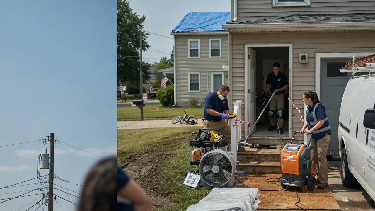 Water Damage Repair in Worden, IL near me